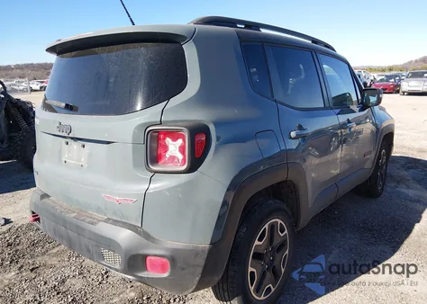 2016 Jeep Renegade Trailhawk from USA, damaged, VIN ZACCJBCTXGPD57119